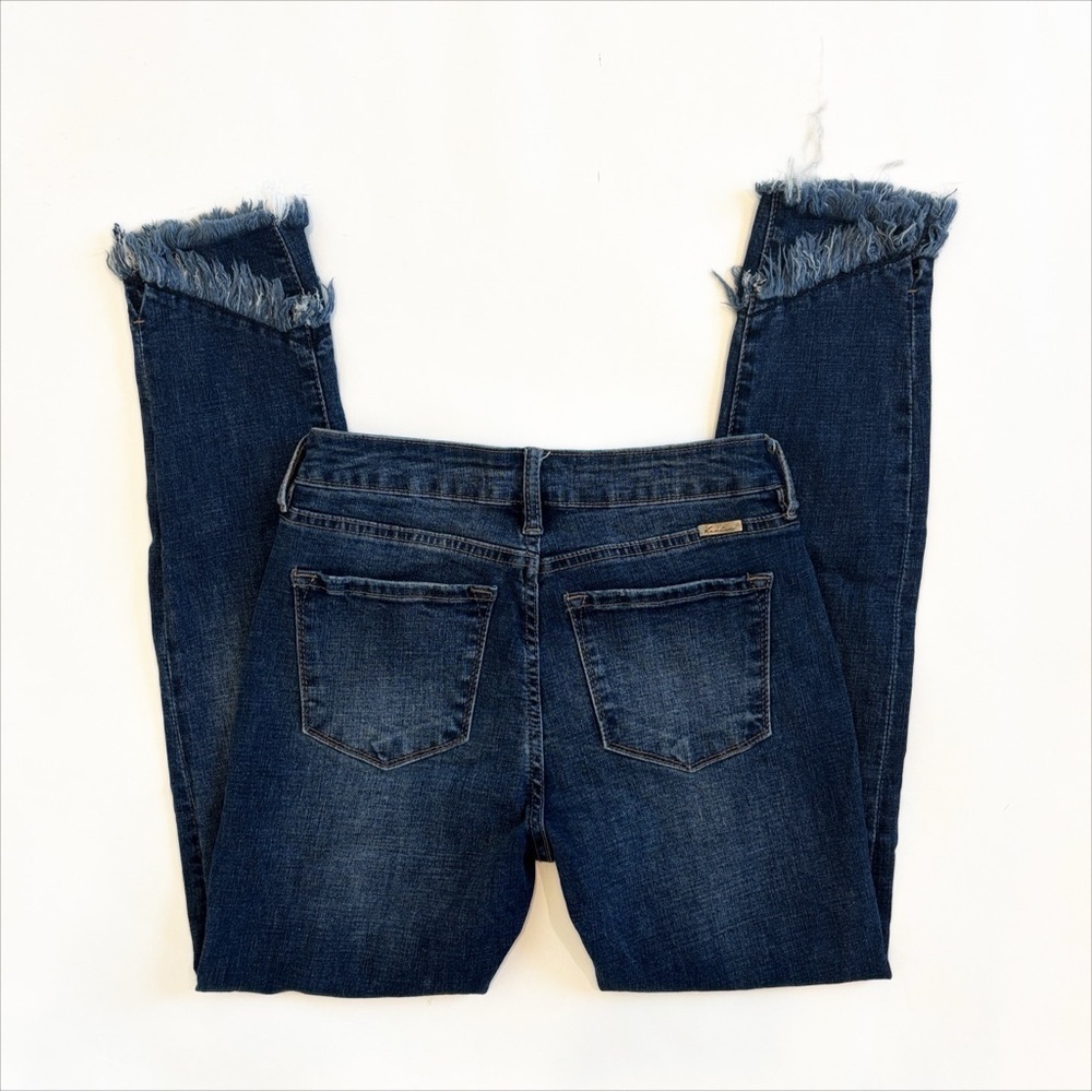 KanCan Distressed Ankle Skinny Jeans